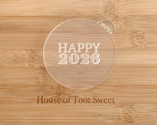 Load image into Gallery viewer, Happy 2026 Fondant Embosser
