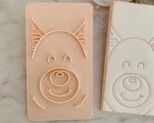 Load image into Gallery viewer, Santa &amp; Friends Fondant Stamp &amp; Cookie Cutter
