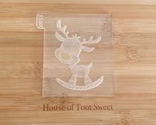 Load image into Gallery viewer, Rocking Reindeer Fondant Embosser and Cutter
