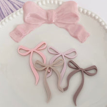 Load image into Gallery viewer, Coquette Bows Acrylic Cake Charms
