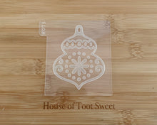 Load image into Gallery viewer, Gingerbread Bauble Cookie Cutter/ Embosser
