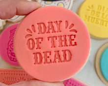 Load image into Gallery viewer, Day of the Dead - fondant cookie stamp
