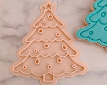 Load image into Gallery viewer, Christmas Tree Fondant Stamp &amp; Cookie Cutter
