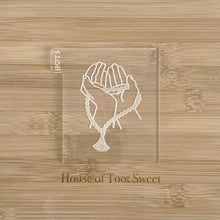 Load image into Gallery viewer, Praying Hands, Dua Fondant Cookie Embosser/ Cutter
