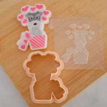 Load image into Gallery viewer, Valentines Dogs Fondant Embosser/ Cutter
