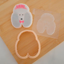 Load image into Gallery viewer, Valentines Dogs Fondant Embosser/ Cutter
