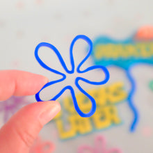 Load image into Gallery viewer, Spongebob Inspired Personalised Name &amp; Age Cake Topper
