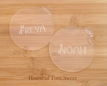 Load image into Gallery viewer, Easter Custom Name Fondant Embosser
