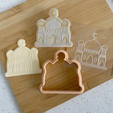 Load image into Gallery viewer, Mosque Fondant Cookie Embosser/ Cutter
