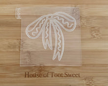 Load image into Gallery viewer, Gingerbread Bow Cookie Cutter/ Embosser
