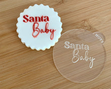 Load image into Gallery viewer, Santa Baby Fondant  Embosser
