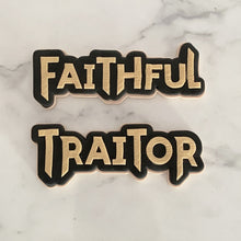 Load image into Gallery viewer, Traitors/ Faithfuls Fondant Embosser/ Cutter
