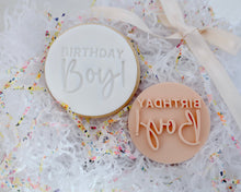 Load image into Gallery viewer, Birthday Boy Fondant Cookie Stamp - Made in the UK with Love  from House of Toot Sweet - Just £5! Shop now at House of Toot Sweet
