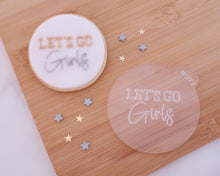 Load image into Gallery viewer, Lets Go Girls Fondant Embosser - Made in the UK with Love  from House of Toot Sweet - Just £6.50! Shop now at House of Toot Sweet
