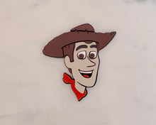 Load image into Gallery viewer, Woody Cowboy Acrylic Cake Charm/ Topper

