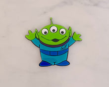 Load image into Gallery viewer, Alien Toy Story Acrylic Cake Charm/ Topper
