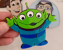 Load image into Gallery viewer, Alien Toy Story Acrylic Cake Charm/ Topper
