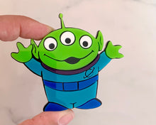 Load image into Gallery viewer, Alien Toy Story Acrylic Cake Charm/ Topper
