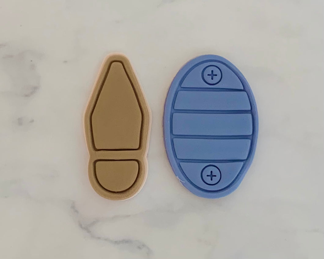 Cowboy Boot / Spaceman Sole Stamp / Cutter