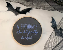 Load image into Gallery viewer, Black Bat Acrylic Cake Charm
