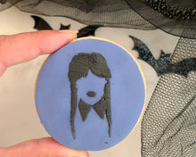 Load image into Gallery viewer, Wednesday Addams Fondant Cookie Embosser
