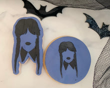 Load image into Gallery viewer, Wednesday Addams Fondant Cookie Embosser
