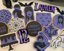 Load image into Gallery viewer, Thing Wednesday Addams Fondant Cookie Embosser / Cutter
