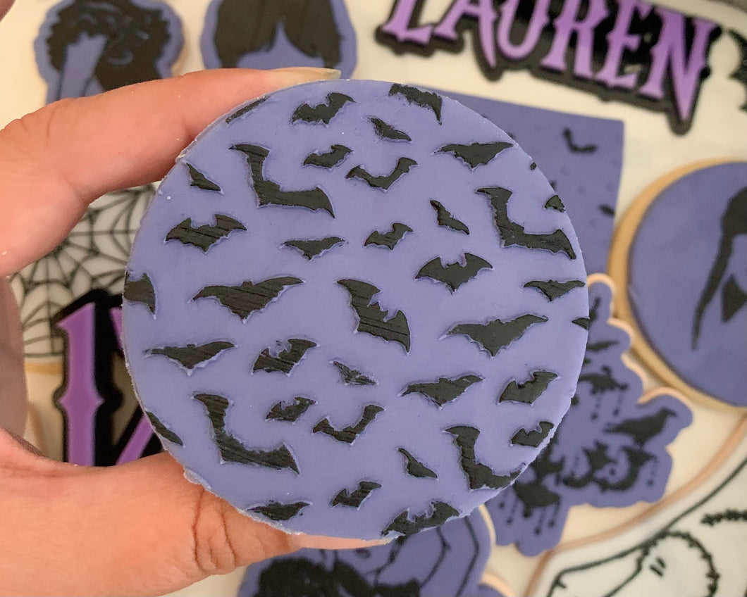 Bats Texture Fondant Embosser