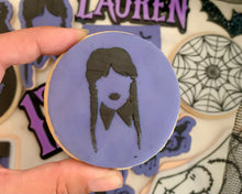 Load image into Gallery viewer, Wednesday Addams Fondant Cookie Embosser
