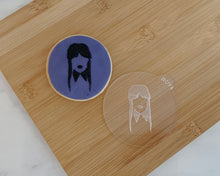 Load image into Gallery viewer, Wednesday Addams Fondant Cookie Embosser
