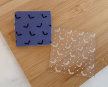 Load image into Gallery viewer, Bats &amp; Stars Texture Fondant Embosser
