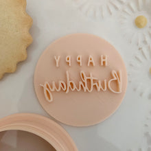 Load image into Gallery viewer, Mini Happy Birthday Marks &amp; Spencer Fondant Cookie Stamp
