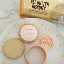 Load image into Gallery viewer, Mini Happy Diwali Marks &amp; Spencer Fondant Cookie Stamp
