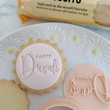 Load image into Gallery viewer, Mini Happy Diwali Marks &amp; Spencer Fondant Cookie Stamp

