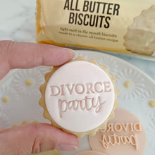 Load image into Gallery viewer, Mini Divorde Party Marks &amp; Spencer Fondant Cookie Stamp
