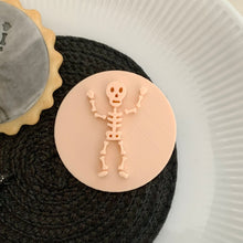 Load image into Gallery viewer, Mini Skeleton Marks &amp; Spencer Fondant Cookie Stamp
