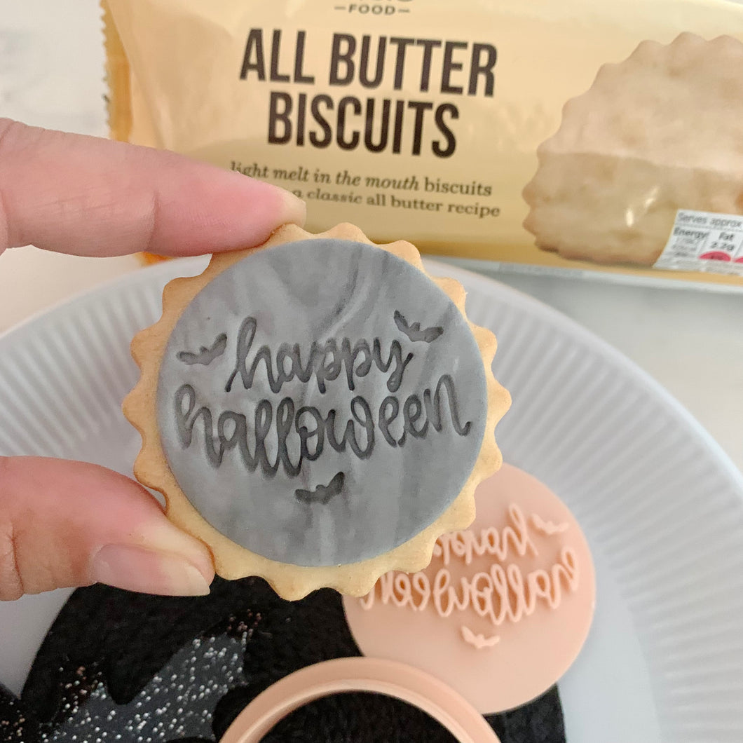 Mini Happy Halloween Marks & Spencer Fondant Cookie Stamp