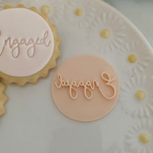 Load image into Gallery viewer, Mini Engaged Marks &amp; Spencer Fondant Cookie Stamp
