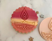 Load image into Gallery viewer, Diya Lamp Fondant Cookie Stamp
