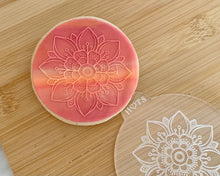 Load image into Gallery viewer, Rangoli Mandala Fondant Cookie Embosser
