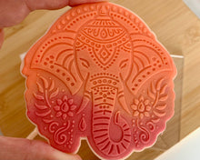 Load image into Gallery viewer, Elephant Head Fondant Cookie Embosser/ Cutter
