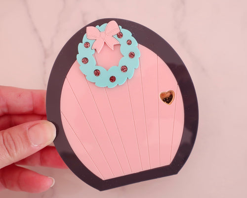 Fairy Door Acrylic Cake Charm - Made in the UK with Love  from House of Toot Sweet - Just £6! Shop now at House of Toot Sweet