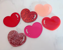 Load image into Gallery viewer, 6x Bubble Hearts Cupcake Toppers - Made in the UK with Love  from House of Toot Sweet - Just £2.50! Shop now at House of Toot Sweet
