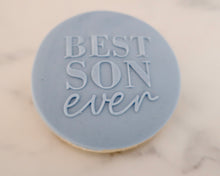 Load image into Gallery viewer, Best Son Ever Fondant Cookie Embosser - Made in the UK with Love  from House of Toot Sweet - Just £6.50! Shop now at House of Toot Sweet
