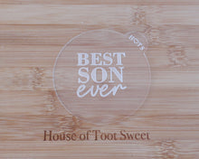 Load image into Gallery viewer, Best Son Ever Fondant Cookie Embosser - Made in the UK with Love  from House of Toot Sweet - Just £6.50! Shop now at House of Toot Sweet
