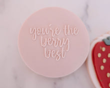 Load image into Gallery viewer, You&#39;re the Berry Best Fondant Embosser - Made in the UK with Love  from House of Toot Sweet - Just £6.50! Shop now at House of Toot Sweet
