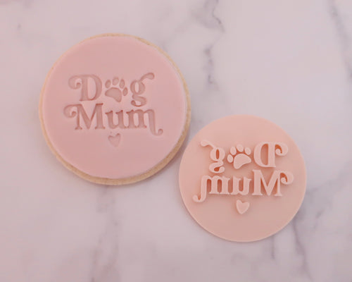 Dog Mum Fondant Stamp - Made in the UK with Love  from House of Toot Sweet - Just £5! Shop now at House of Toot Sweet