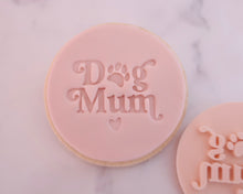 Load image into Gallery viewer, Dog Mum Fondant Stamp - Made in the UK with Love  from House of Toot Sweet - Just £5! Shop now at House of Toot Sweet
