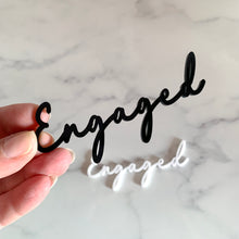 Load image into Gallery viewer, Engaged Cake Charm
