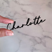 Load image into Gallery viewer, Personalised single Name Cake Charm
